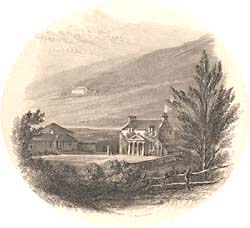 Abbotsford in 1812, engraving by William Richardson, 1839 (Corson B.LOCJ.36)