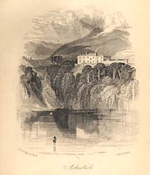 Ashestiel, engraved by John Horsburgh after J.M.W. Turner, 1880 (O.S. .82373)