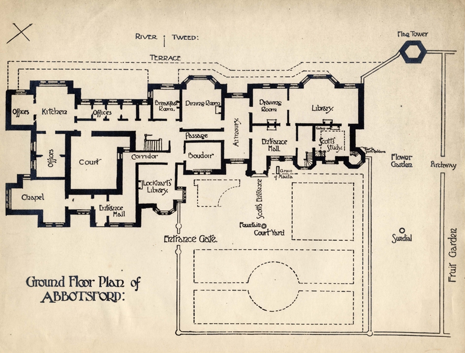 Plan of Abbotsford