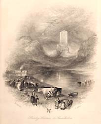 Sandy Knowe, or Smailholm, engraved by W. Miller after J.M.W. Turner, 1839 (Corson B.LOCJ.33)