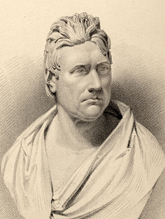 John Rennie, engraved by H. Corbould from a bust by Sir Francis Chantrey (Corson F.1.a.WOR.2