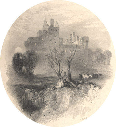 Craigmillar, engraved by W. Miller after J.M.W. Turner (Corson A.13.COL.a.1834-6/23)