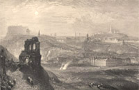 Edinburgh, engraved by W. Miller after J.M.W. Turner (Corson A.13.COL.a.1834-6/22)
