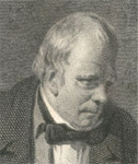 Sir Walter Scott, engraved by Robert Bell after an 1820 portrait by John Watson Gordon (Corson P.6122)