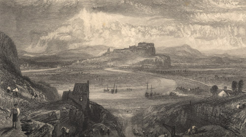 Stirling, engraved by W. Miller after J.M.W. Turner (Corson A.13.COL.a.1834-6/23)