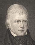 Sir Walter Scott, engraved by W.H. Lizars after an 1831 portrait by Captain William Wilkie (Corson P.1783)