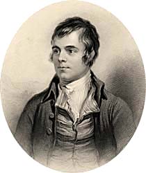 Robert Burns, engraved by Henry Robinson after Alexander Naysmith, 1876 (Corson P.2023)