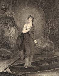 Ellen Douglas, 1811, engraved by Charles Heath after Richard Westall (Corson H.WES.4)