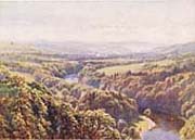 The River Tweed and the Eildon Hills, by Sutton Palmer, 1920 (Corson P.1442)