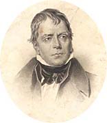 Sir Walter Scott, engraved by H.W. Smith after Sir Thomas Lawrence, 18-- (Corson P.6104)