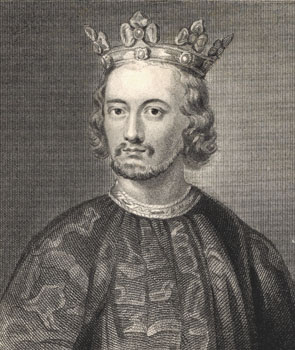 King John, engraved by J.R. West after George Vertue (Corson H.POR.2)