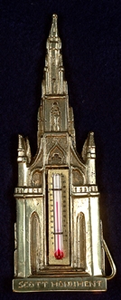 Brass model of Scott Monument