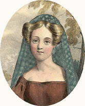 Jeanie Deans, coloured lithograph by M. O'Connor, 1833(P.2555)
