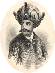 Hyder Ali, engraved by Keck after W. Dickes, 185-? (Corson P.556)