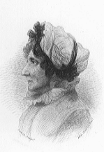 Anna Lætitia Barbauld, engraved by Sir Emery Walker after Henry Hoppner Meyer. From: Grace A. Ellis, A Memoir of Anna Lætitia Barbauld (Boston: James R. Osgood and Company, 1874)