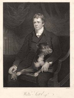Sir Walter Scott, engraved by James Heath after James Saxon