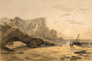 View of the Coast of Sleat, Isle of Skye, engraved by T. Picken after H. McCulloch (Corson P.4125)